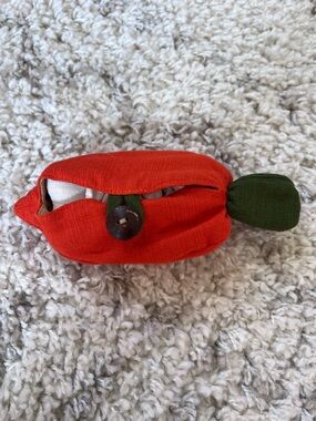 Bunnies in carrot pouch